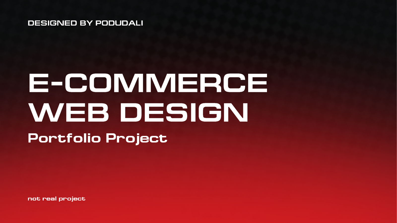Ecommerce Project